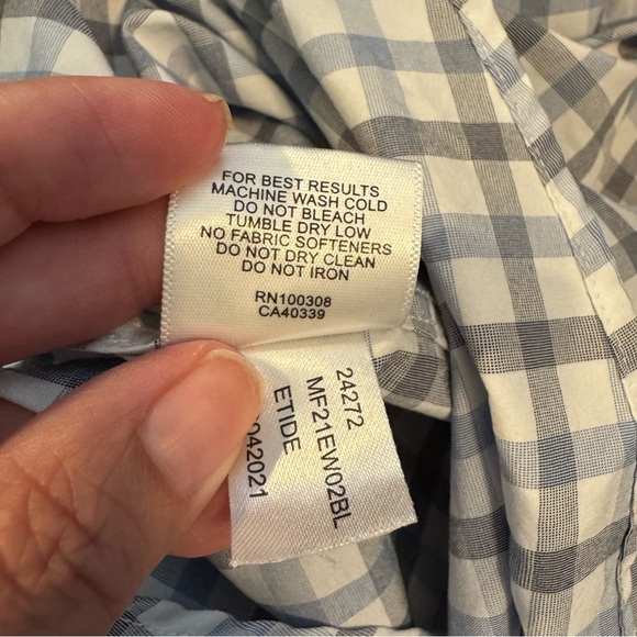 Peter Millar Summer Comfort Plaid Button Down Shirt - Picture 7 of 7